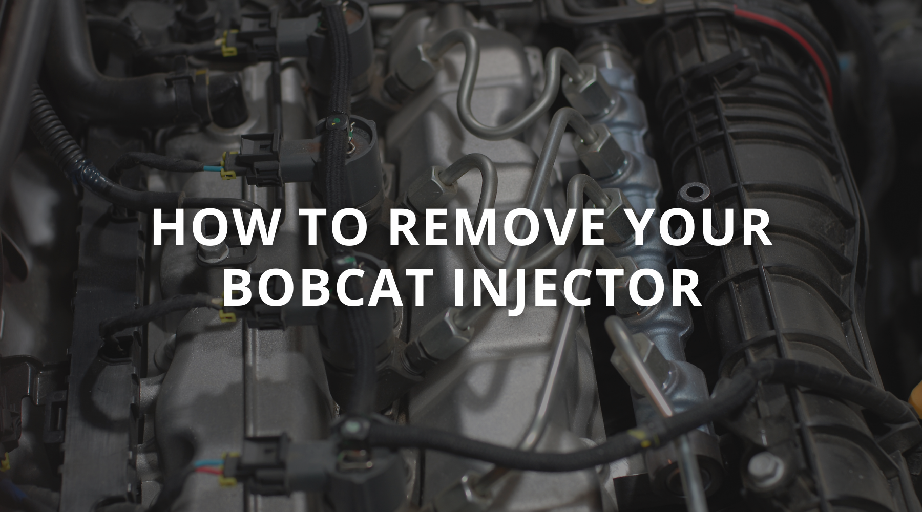 how to remove your bobcat injector