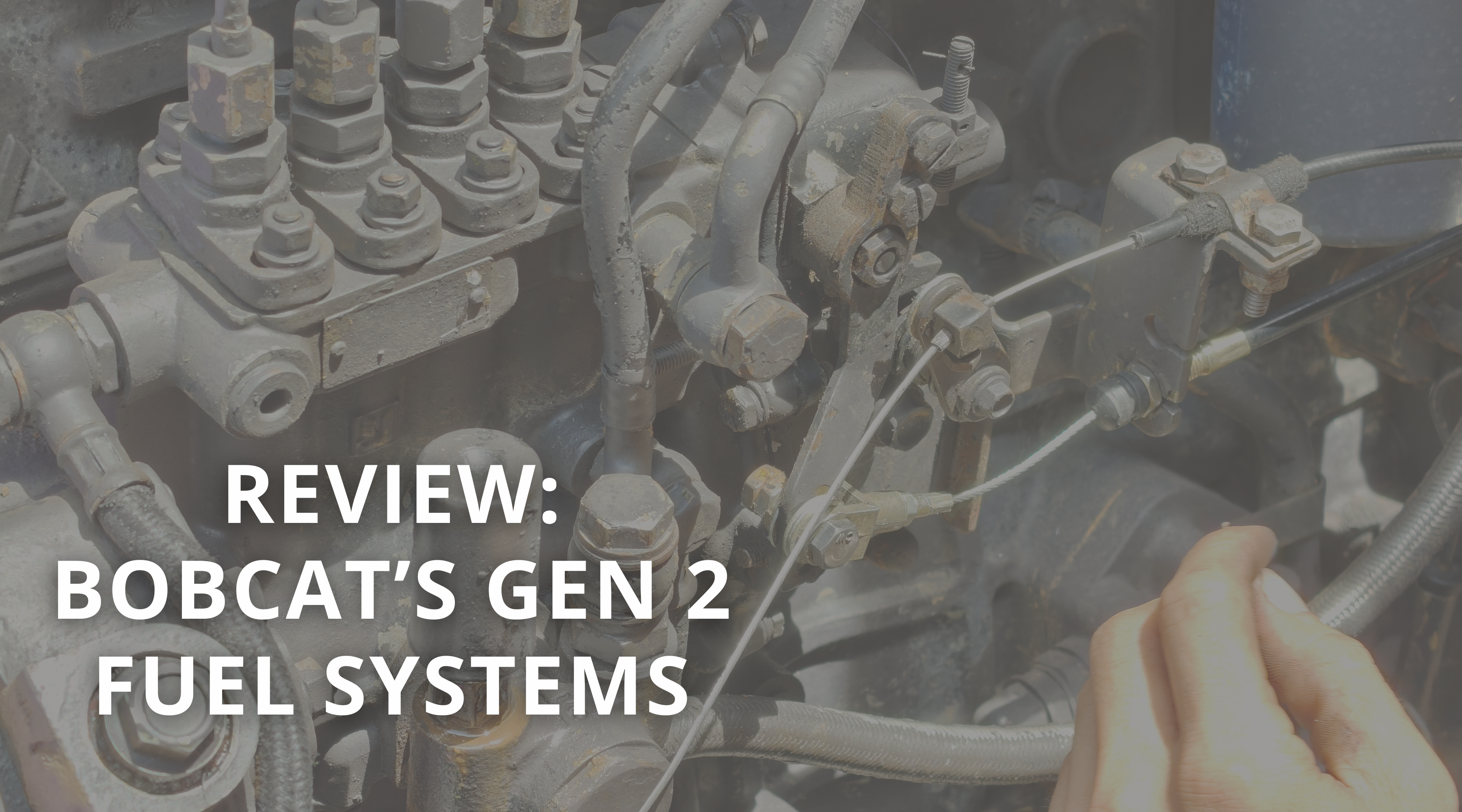 Bobcat Gen2 Doosan Bosch common rail fuel system diagram for D18 (DM01), D24 (DM02), and D34 (DM03) diesel engines