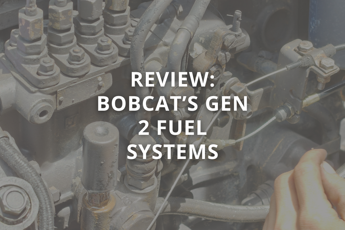 New Bobcat Gen2 Doosan Engine Fuel System Review – DM01 (D18), DM02 (D24), DM03 (D34)