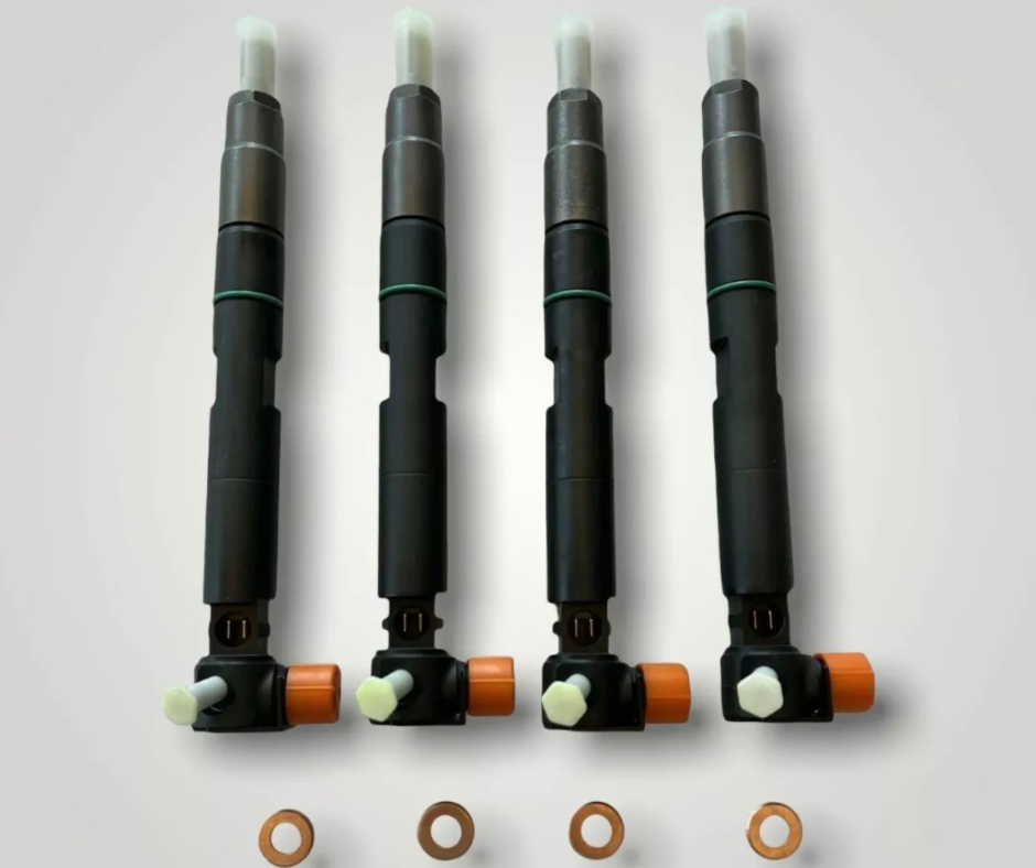 collection of diesel fuel injectors