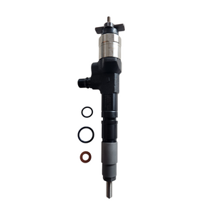 Fuel injector 1J520-53075 for Kubota V6108 engine front view