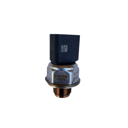 Front view of Delphi Fuel Rail Pressure Sensor 28357705 for Bobcat Doosan D18 D24