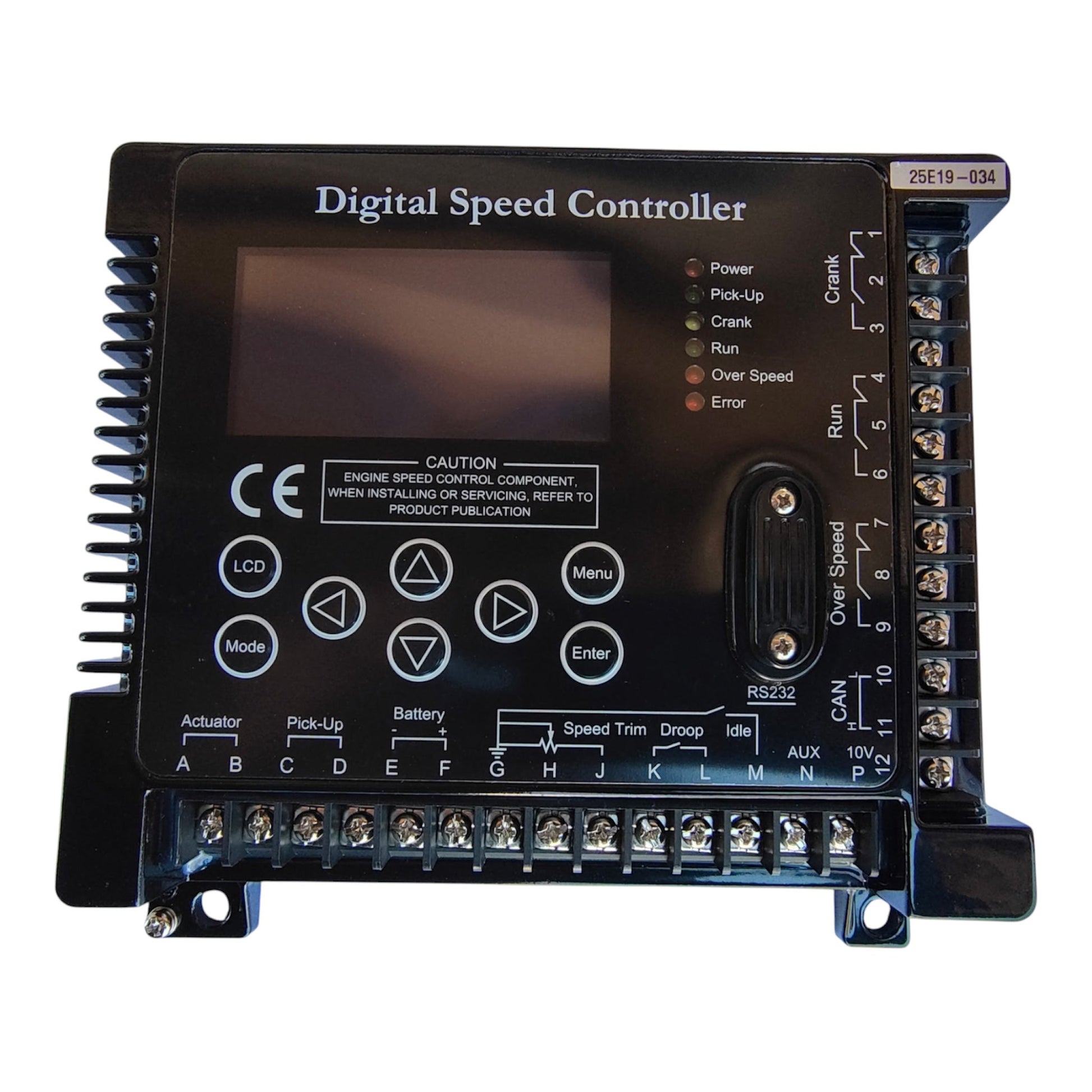 300611-01127 Doosan DSC-1000 Speed Controller P222LE Generator — side view