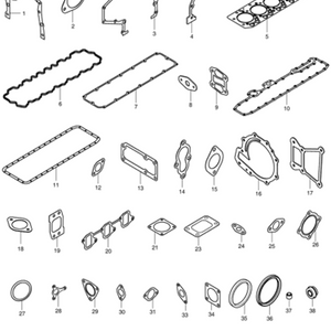 Genuine Doosan 400632-00064 Complete Overhaul Gasket Kit for DL06P Engines