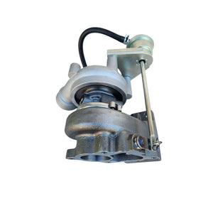 Side profile of turbocharger 49177‑03193 for Kubota V3307 3.3L