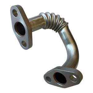 7030385 EGR Pipe fits Bobcat D24 DL02 Engine S510 S530 S550 T450 T550 — front view