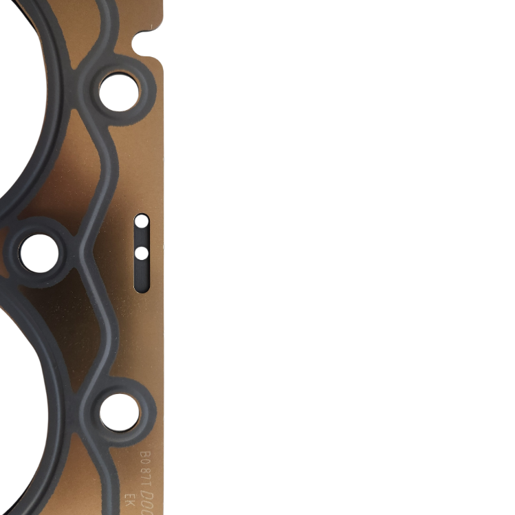 7249393 Cylinder Head Gasket 2 Hole (Class B) fits Bobcat D18 DL01 Engine — front view