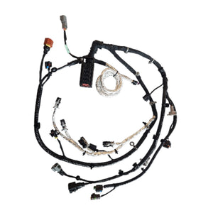 Engine wire harness 7256773 fits Bobcat D34 Doosan engine front view