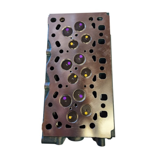 Backside view of Cylinder Head 7391685 fits Bobcat DM01 D18 Gen 2