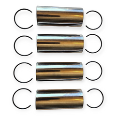 D24 Piston Pins & Snap Rings, Set of 4 fits Bobcat | Replacement