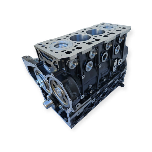 DL06 Tier 3 long block for Doosan engine fully assembled front view