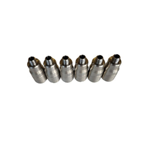 Front view of 65.03205-0006B Injector Nozzle Set (6pcs) for Doosan DL06P