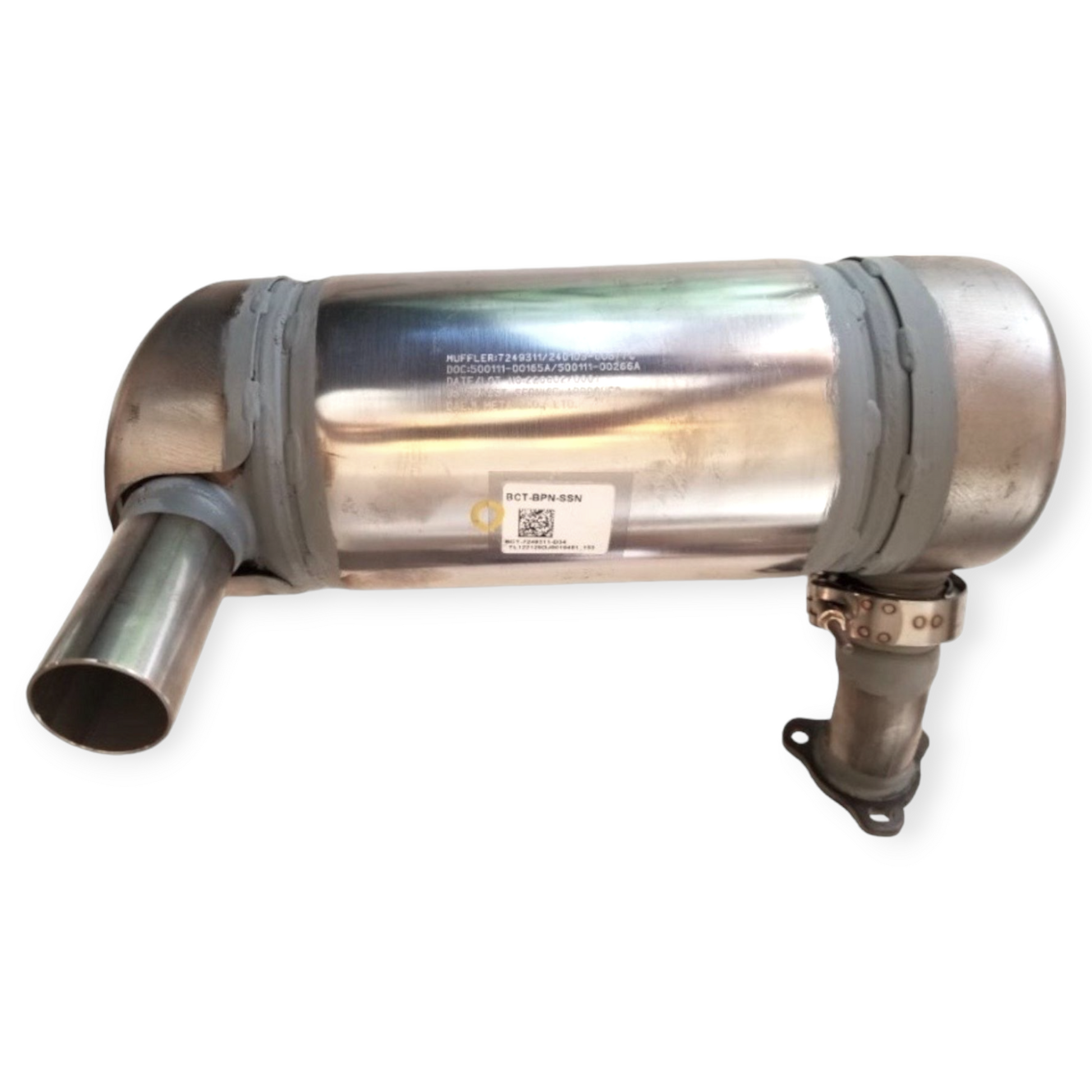 muffler for d34 bobcat doosan engine