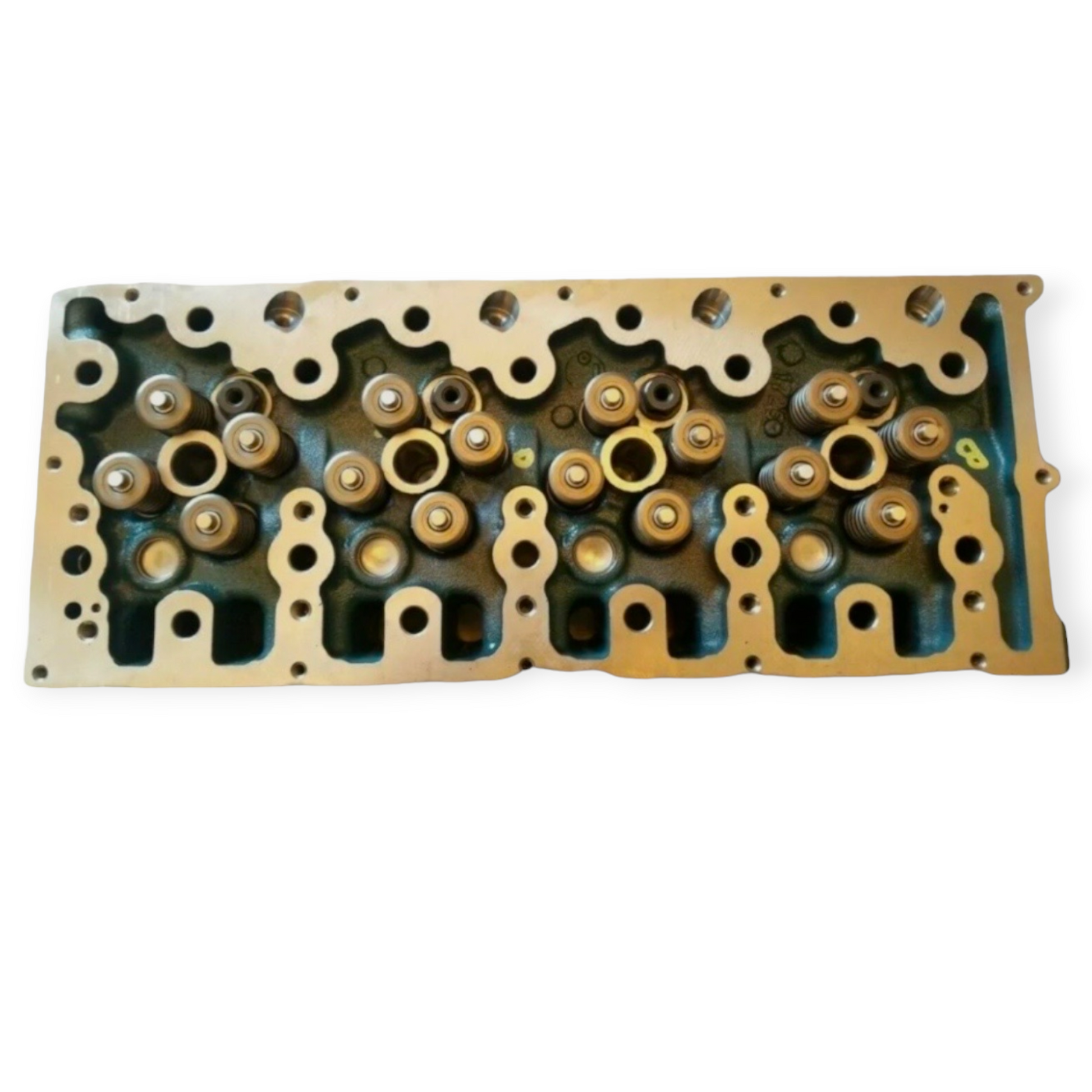 cylinder head for d34 engine bobcat doosan front side