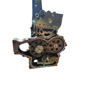 Top view of fully assembled Doosan DL01 D18 Long Block replacement engine