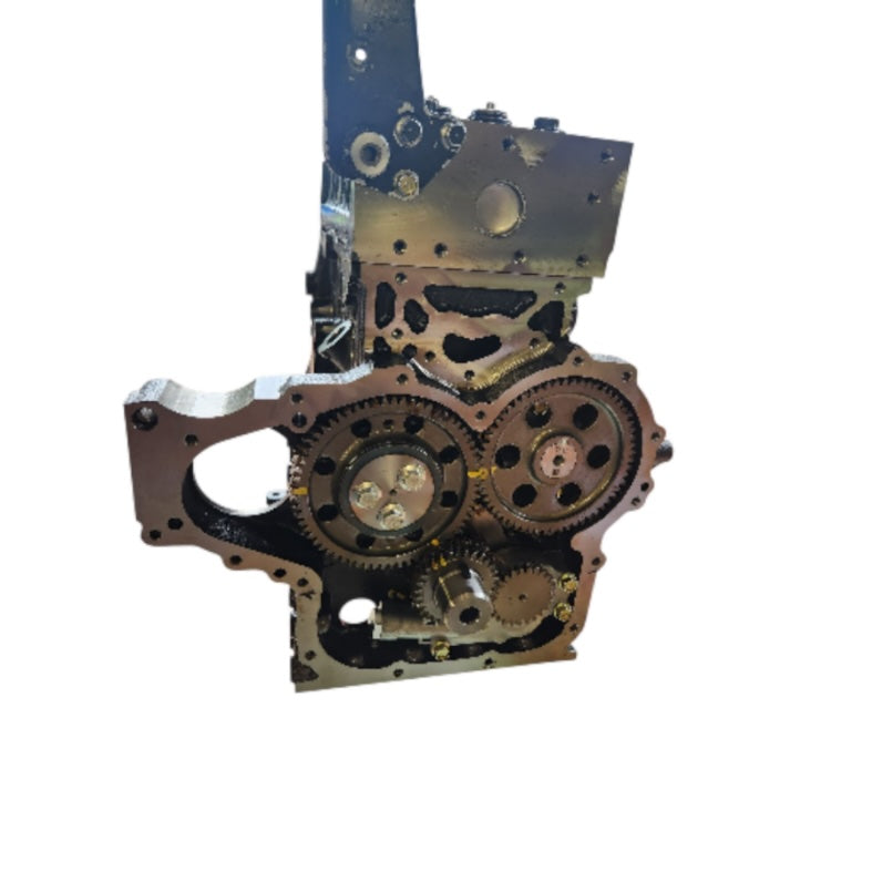 Top view of fully assembled Doosan DL01 D18 Long Block replacement engine