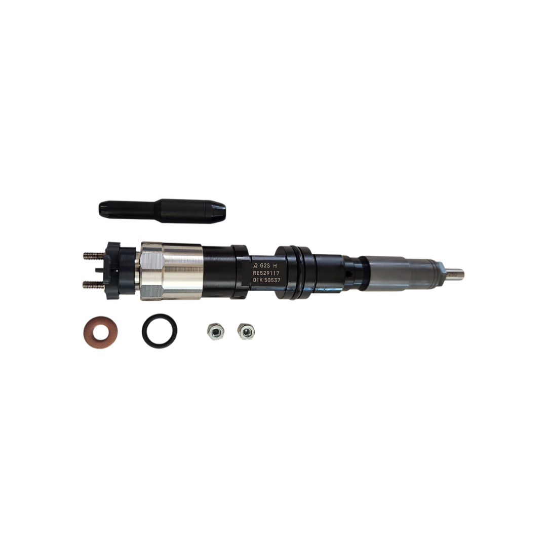 Denso Injector with O-rings Seals and Bolts for John Deere 8320 9320 9560 STS — kit contents