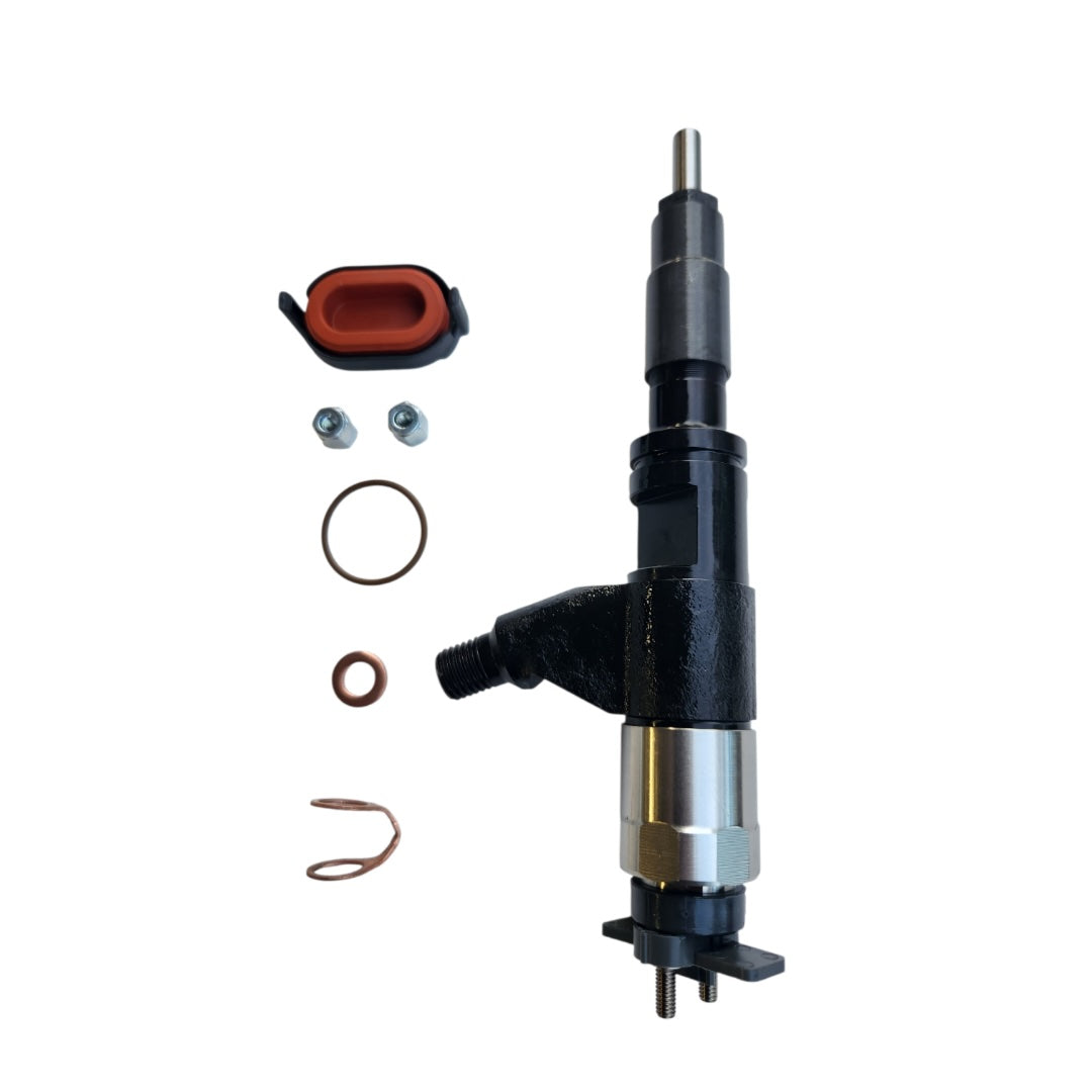 John Deere fuel injector RE530362 electrical connector detail